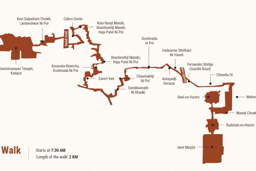 Heritage Walk in Ahmedabad