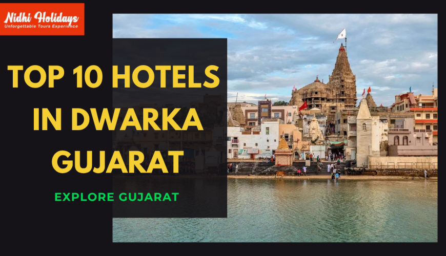 Red and Black Collage India Travel YouTube Thumbnail 1 Top 10 Best Hotels in Dwarka, Gujarat