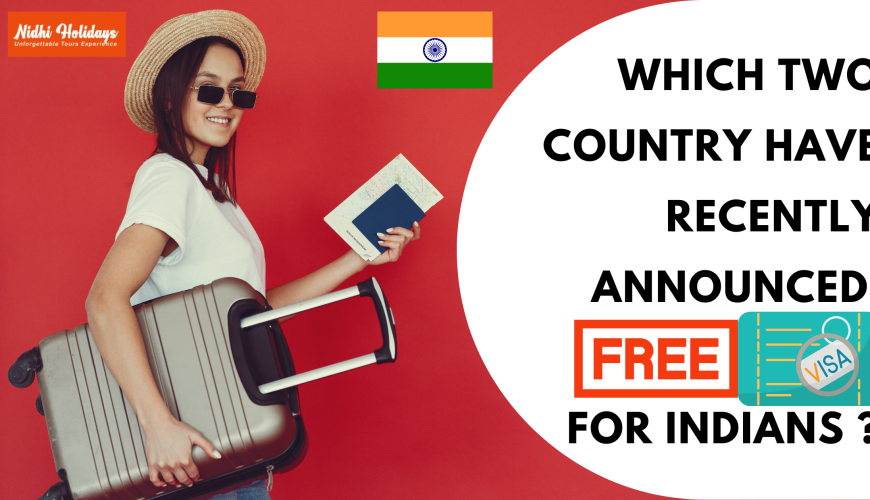 Red Simple Travel Blog Banner Recently Two Countries have been declared visa free for Indians